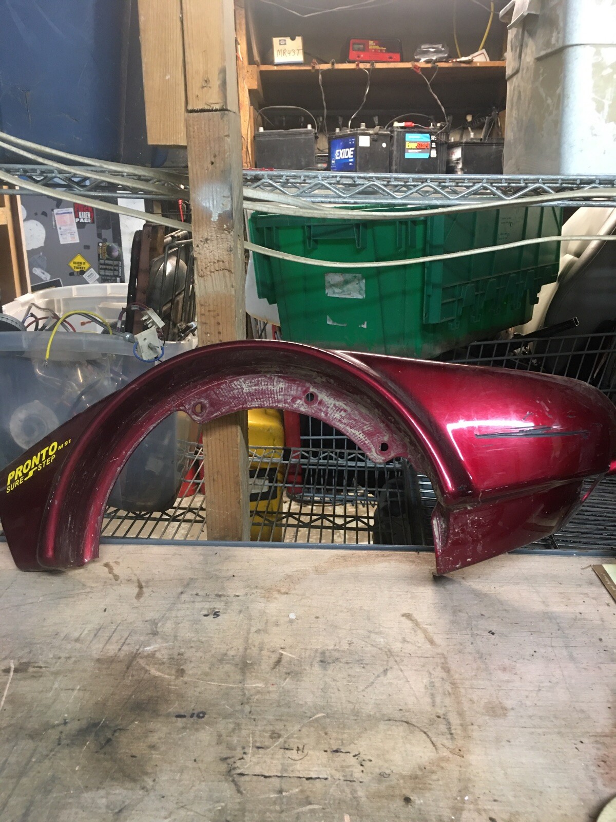 Invacare Pronto M91 SureStep Power Wheelchair Shroud Plastic Fenders