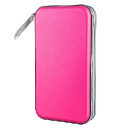 80 CD DVD DISC Holder Album Storage Organizer Case Folder Wallet Carry Bag Case - Afbeelding 19 van 35