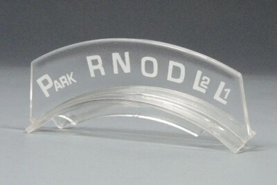 Acrylic 4-Speed Overdrive Shift Indicator Lens