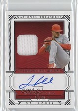 2019 Panini National Treasures 40/49 Jordan Hicks #TMS-JH Auto 1s8m