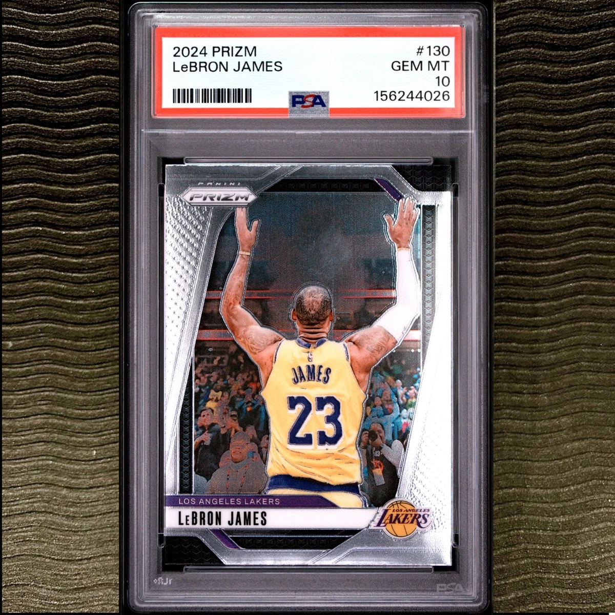 Panini LeBron James 10 Graded Basketball Sports Trading Cards