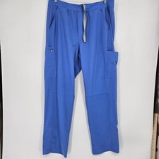 Figs Scrub Pants Mens XXL Axim Nurses Healthcare Uniforms Light Blue
