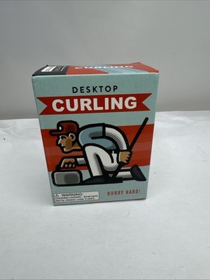 Desktop Curling Game Hurry Hard!  Running Press NEW SEALED