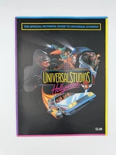 Vintage 1995 Universal Studios Hollywood Pictorial Guide E.T. Jaws Beetlejuice +