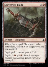 Scavenged Blade 157 Common Zendikar Rising Magic: The Gathering LP