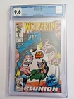 Wolverine #62 - vs Sabretooth - Texeira - 1992 - CGC 9.6