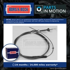 Handbrake Cable BKB1924 Borg & Beck Hand Brake Parking 1387787 3530621 91409805