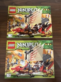 LEGO NINJAGO: Destiny's Bounty (9446) - 100% COMPLETE & Instructions