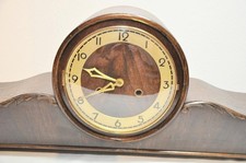 Kaminuhr Tischuhr Buffet-Uhr mit Stunden- Halbstunden-Schlag um 1935-40