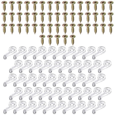 Glashalter -Clips -Kit Metall Mm Breite Anwendung Einfach Zu Verwenden