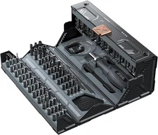 Precision Ratchet Screwdriver Set with Case, JAKEMY 180 Fo169 Version 