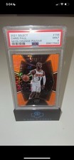2021 Select Chris Paul Neon Orange Pulsar 1/15 #156 PSA MINT 9 1st On Print