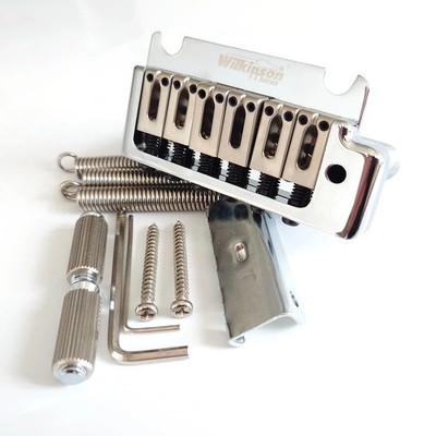Wilkinson WOV08 2-Point Tremolo Bridge for ST Guitar Double Pendulum Design