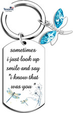 Dragonfly Gifts for Women Dragonfly Keychain Bereavement Gifts Loss of Mother Co