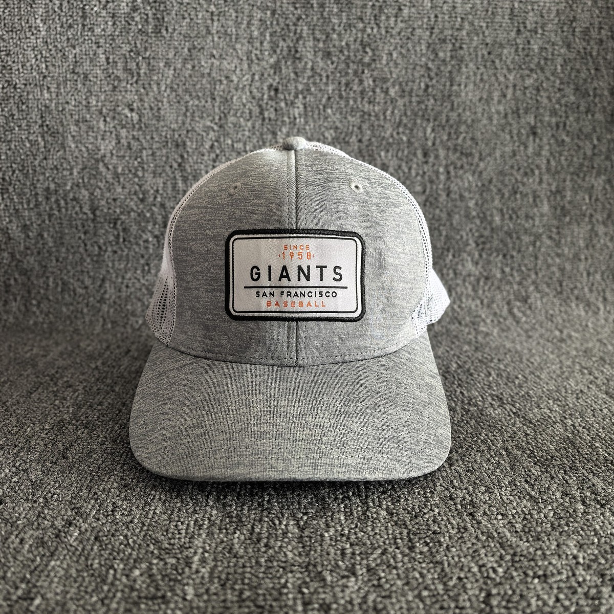 47 Brand San Francisco Giants Grey Trucker Snapback Hat
