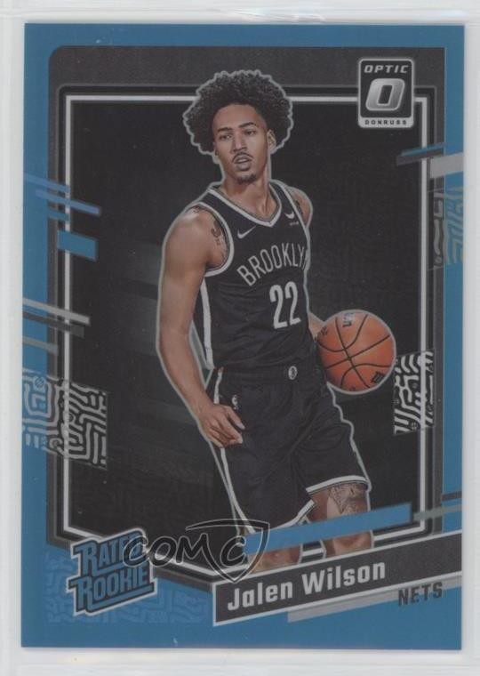 2023 Panini Donruss Optic Rated Rookie Aqua Prizm 169/249 Jalen Wilson #206 pe8