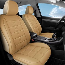 Leather Car Seat Covers Full Set 5-Seater Seat Universal Fit Padded of Most Car