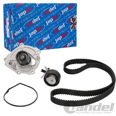 JAPKO ZAHNRIEMEN-SATZ+WAPU passend für JEEP WRANGLER III JK DODGE 2.8 CRD