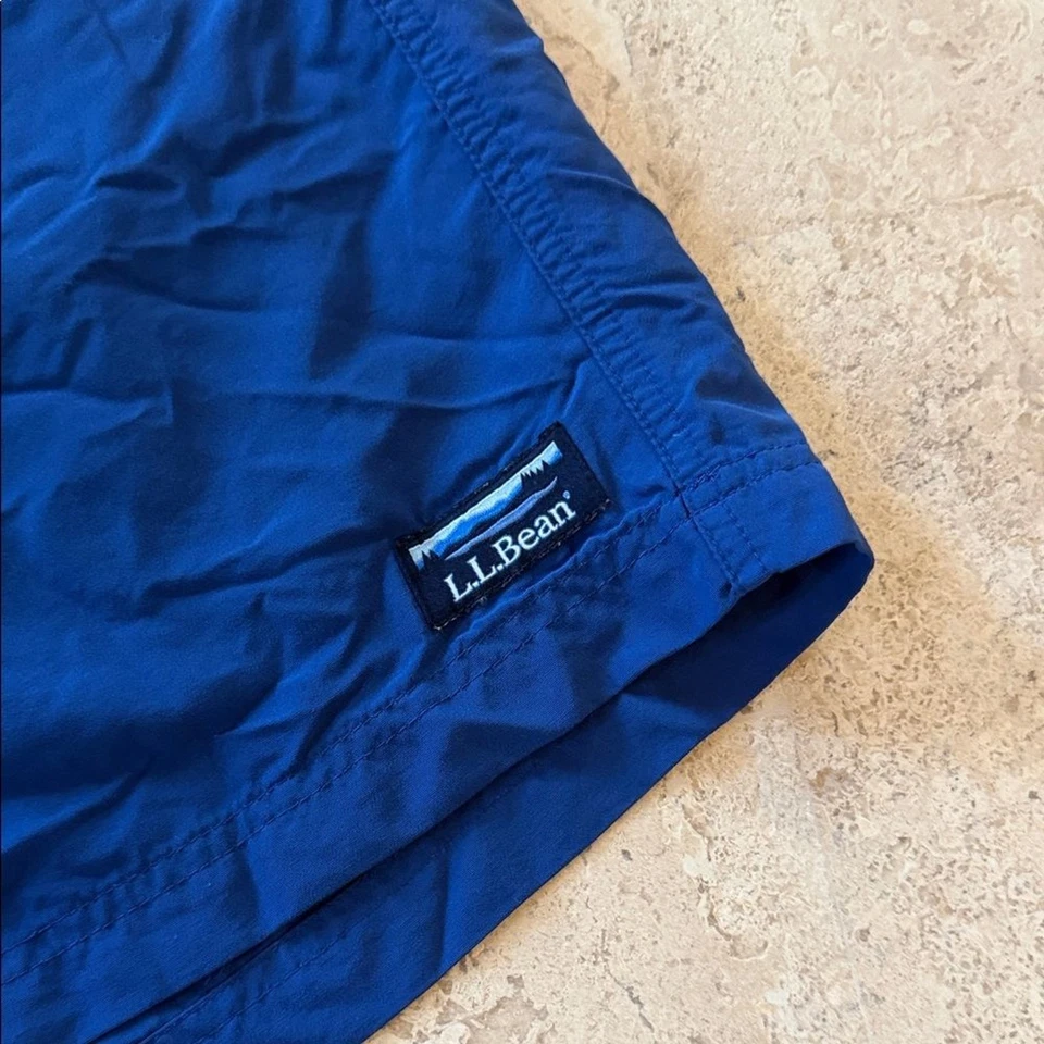 L.L. Bean Large Men's Vibrant Blue Swim Trunks - Image 2 of 4