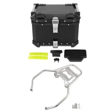 45L Trunk Tail Bag Box Top Case & Mounting Rack Fit For BMW R1200GS LC 2013-2018