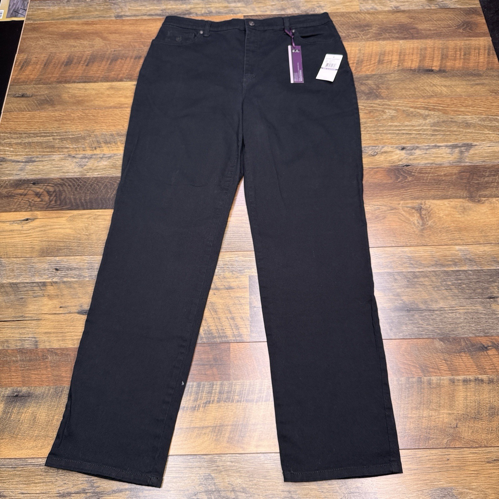 14 Average Black Heritage Fit Tapered Leg New