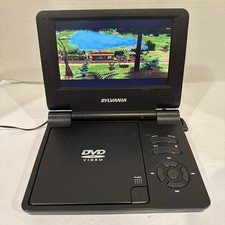 Sylvania Portable DVD Player SDVD7014 Black With Power Cord