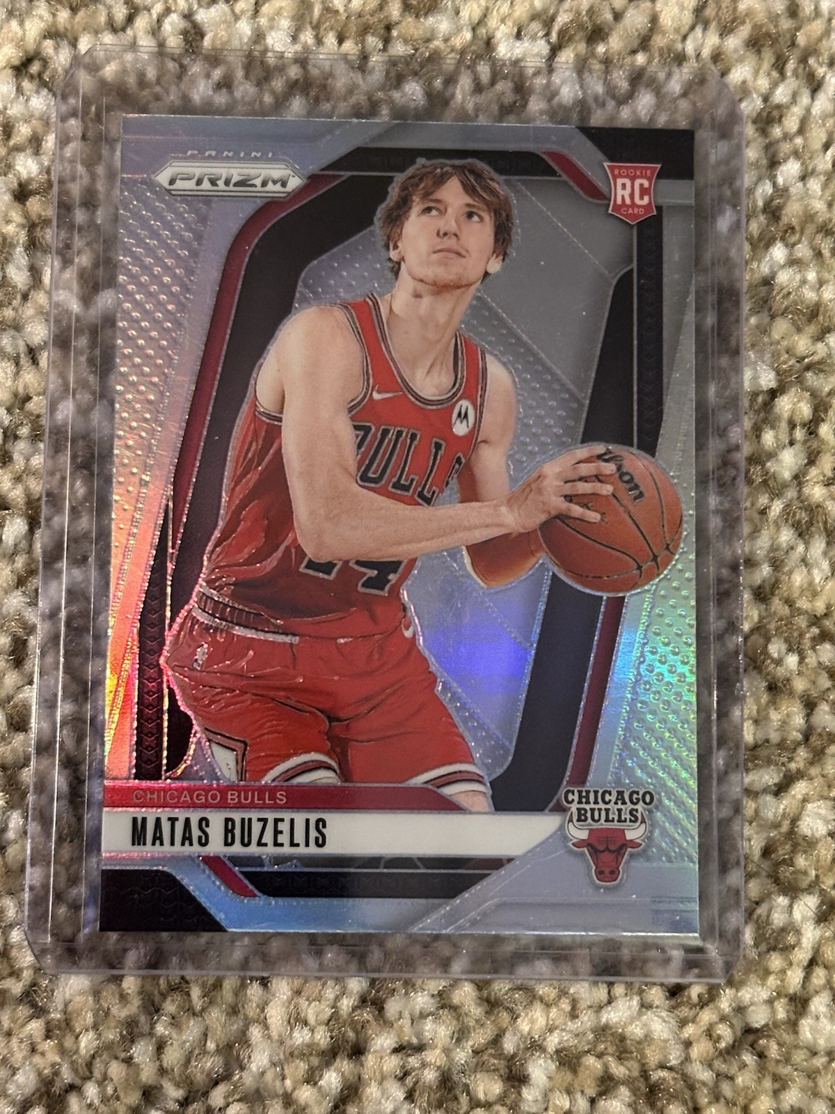 2024 Prizm Matas Buzelis #252 Silver Rookie - Bulls