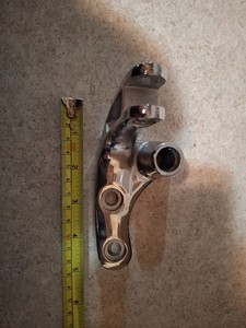 OEM Harley FXD Dyna Forward Foot Control shifter side bracket Chrome FXDL FXDWG