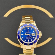 Rolex Submariner Date Gold - Ref: 16618 - aus 1990 - Rolex Box - LC 100 EKR