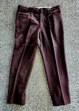 H Bar C Pants Mens 38/30 Wool Pearl Snap Vtg 50s 60s Western Ranchwear Trousers
