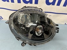 MINI COOPER S R56 O/S RIGHT XENON BLACK HEADLIGHT COMPLETE GENUINE PART 10010400