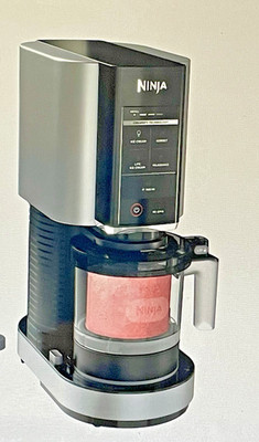 NINJA NC300 CREAMI ICE CREAM MAKER FROZEN TREATS GELATO SMOOTHIES MILKSHAKES