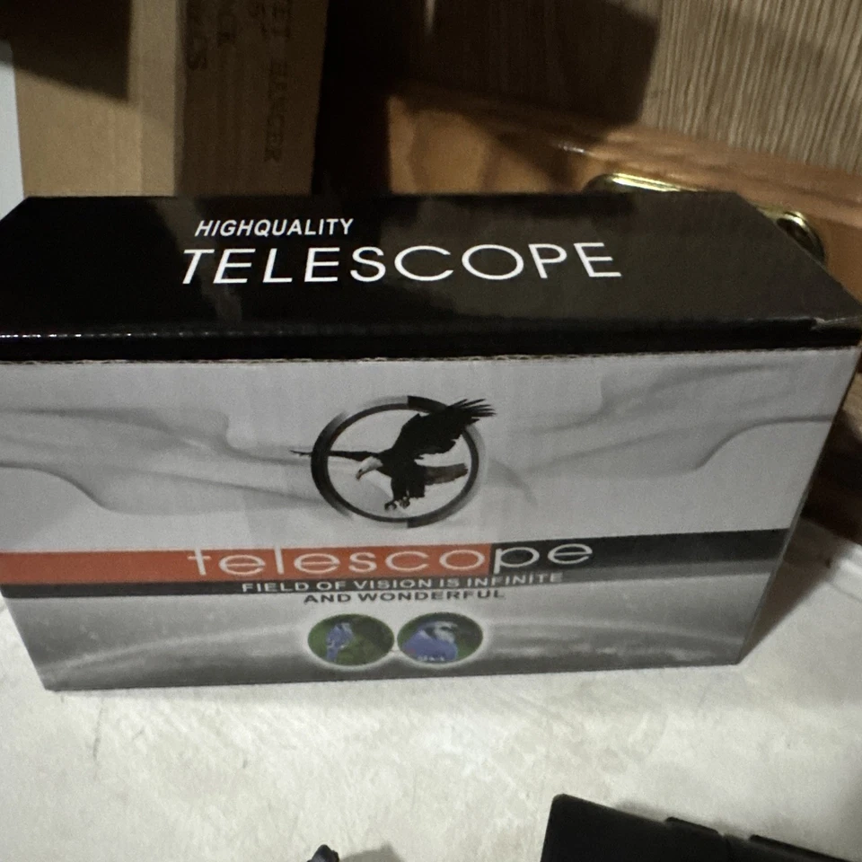Monocular High Quality Telescope Zoom in Lens Tripod Phone Holder Bird Watching - Image 3 of 4