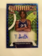 2023-24 Topps Finest - Rookie Finest Auto Terquavion Smith #RFA-TS (AU, RC) /99