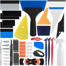 28 Pcs Car Window Tint Tools Kit Vinyl Wrap Tool Window Tint Squeegee Tools V...