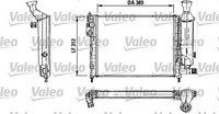 MotorküHler WasserküHler Valeo 730492 Aluminium KunststoffgehäUse