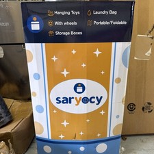 Uimoso Foldable Baby Changing Diaper Station with Side Basket  Hanging Rod Gray