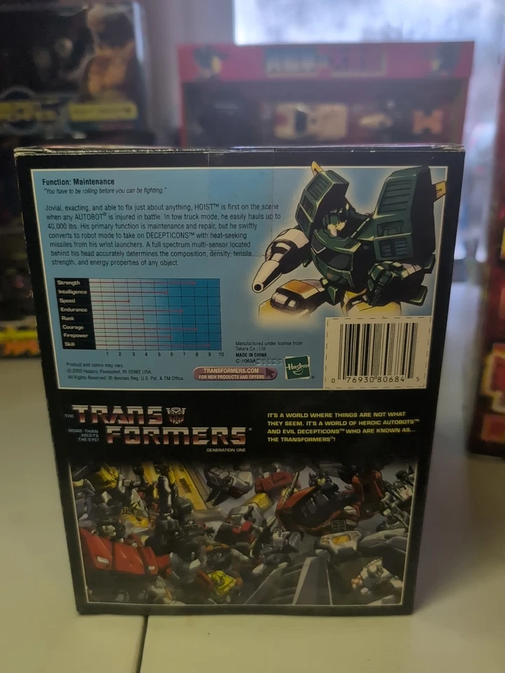 Polipasto Autobot Transformer Conmemorativo Serie V Caja Original Sellada Foto 3 de 3