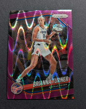 2025 Panini Prizm WNBA Purple Prizm Brianna Turner /175 #105 Fever