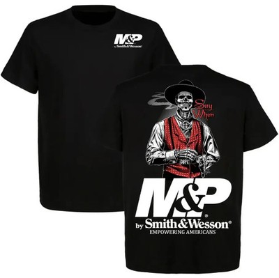 Smith & Wesson Say When Old West Tee, Smith & Wesson M&P TShirt, West Cowboy