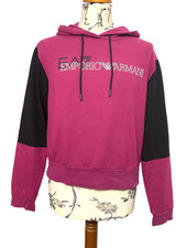 EA7 Emporio Armani Damen Hoodie Pullover Kapu...