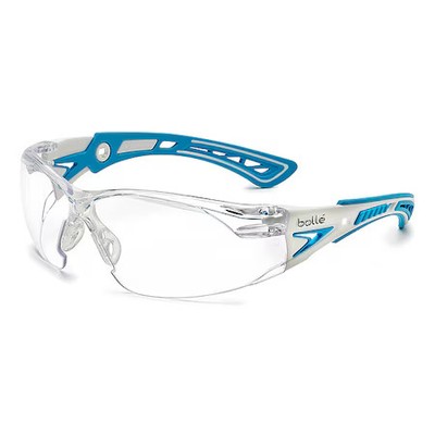 Bolle Safety Rush+ Small Rush+ Small, Safety Glasses, Anti-Fog & Anti-Scratch,