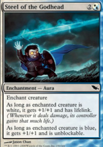 MTG magic cards 1x Steel of the Godhead Shadowmoor NM-Mint, English