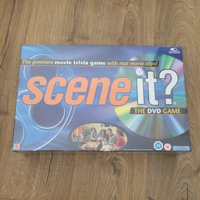 NEU Scene It Film Quiz DVD Brettspiel Familienspaß - 2004 - VERSIEGELT Vintage