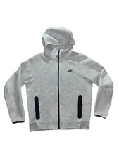 Nike Tech Fleece Windrunner Grey Zip Up Hoodie Men's Size Large New FB7921-063