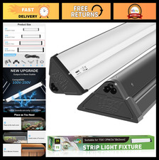 39W UVB Reptile Light Fixture Combo Kit with Desert UVB 10.0 Tube for Lizards, T