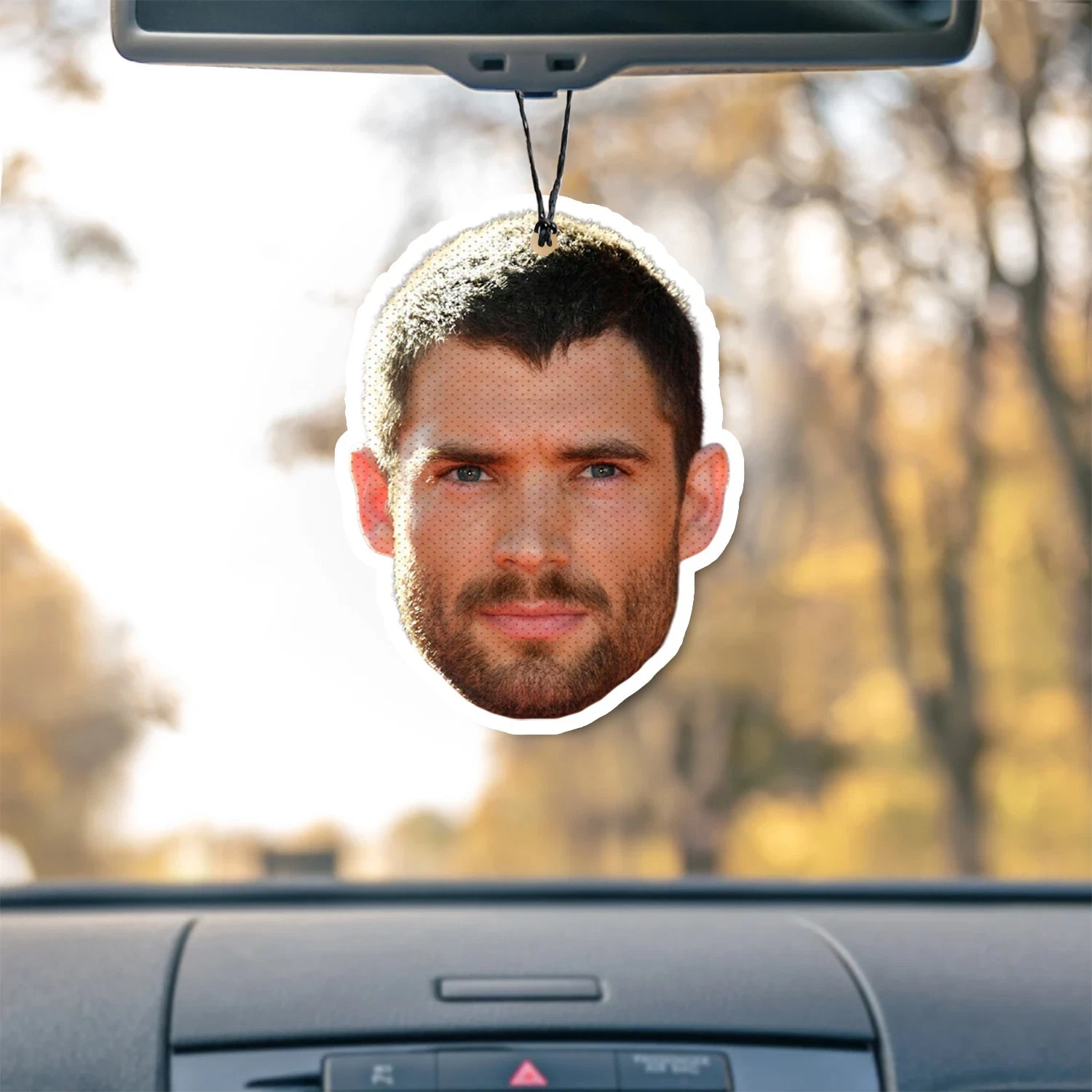 David Corenswet Unscented Hanging Car Air Freshener Freshie