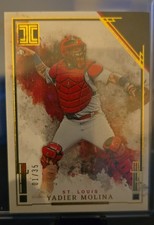 2025 Panini Impeccable Yadier Molina #53 Gold 1/35