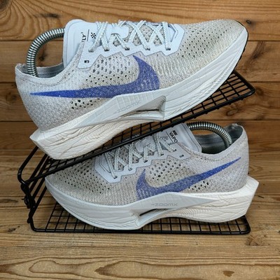 Nike Turnschuhe Damen UK 6 ZoomX Vaporfly Next% 3 grau blau Race Carbon Laufschuhe