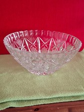 Deko Vintage Schüssel Schale sehr edel geschliffen Glas Kristall ?
